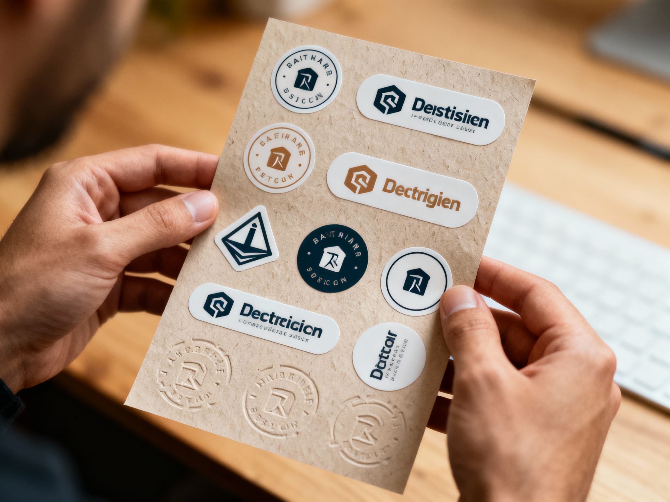 Personalised sticker printing for businesses