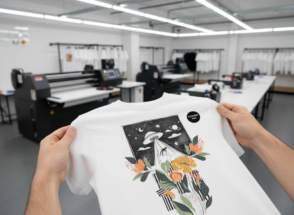 High quality DTF prints on cotton and polyester