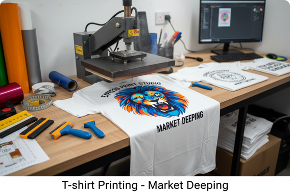 T-shirt printing Market Deeping Peterborough