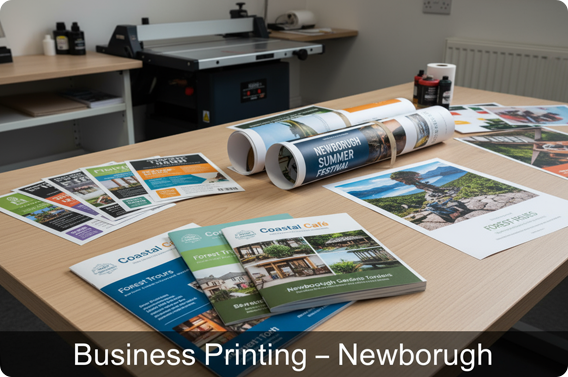 flyer and business card printing newborough