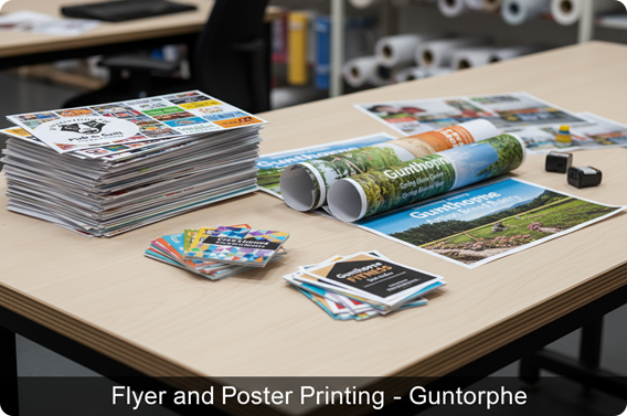 flyer and poster printing Gunthorpe