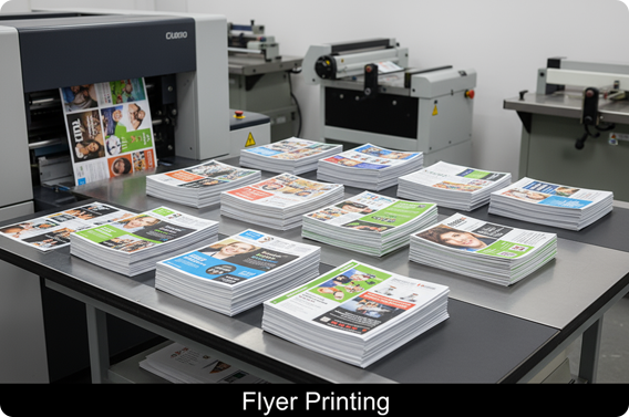 flyer and business card printing eye
