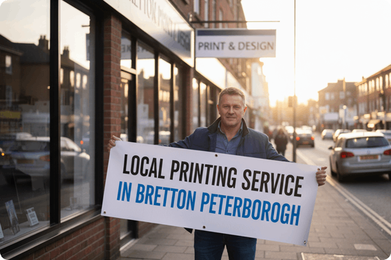 printing shop Bretton area