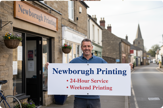 printing shop newborough area