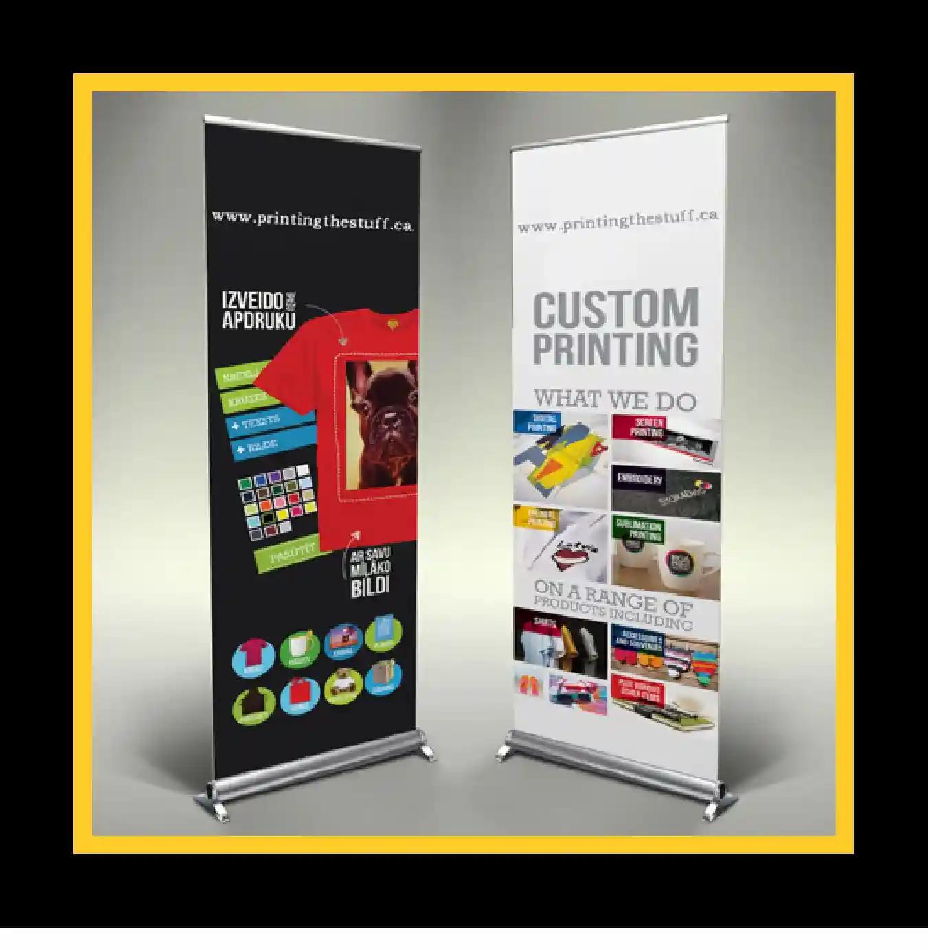 Rollup Banner design and printing service in peterborough