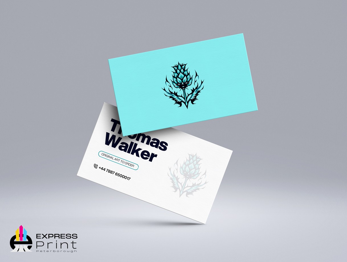 Business Card design and printing in Peterborough same day service